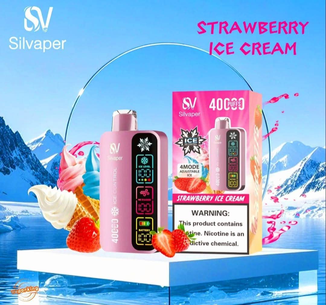 SILVER VAPE 4000 PUFFS